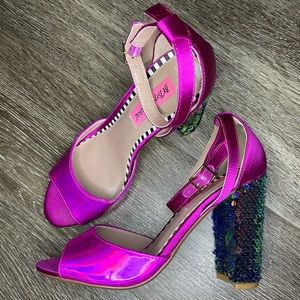 **SOLD** Sequin Betsey Johnson Heels